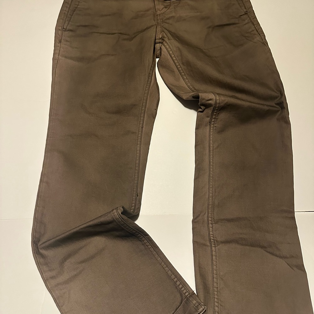 Brown Casual Pants